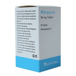 Мерпурин (Меркаптопурин) в  таблетки 50мг №25 в Санкт-Петербурге и области фото